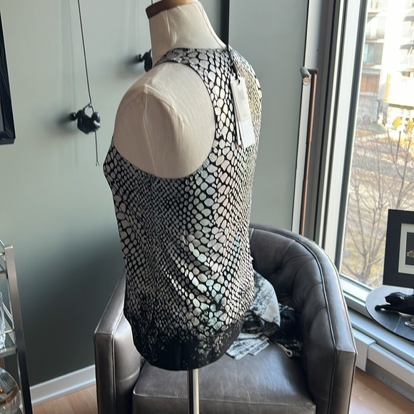 New PRVLG Threads of Privilege Snake Print Tank Size Small - Picture 4 of 7